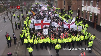 EDL Leicester March 2012