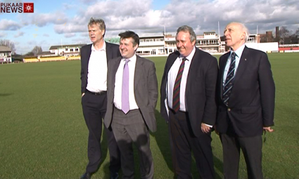 MP Jon Ashworth Looks at Basketball Arena Plans at Grace Road
