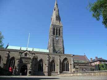 Leicester Cathedral pays tribute to Boston Marathon victims