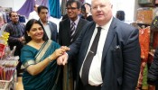 Secretary of state visits city’s Golden Mile