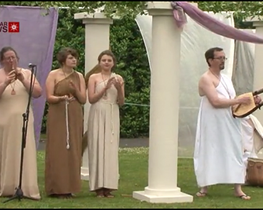 Leicester Musicians Perform at Roman Festival