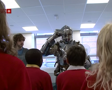 Leicester Schoolchildren Learn about Richard III