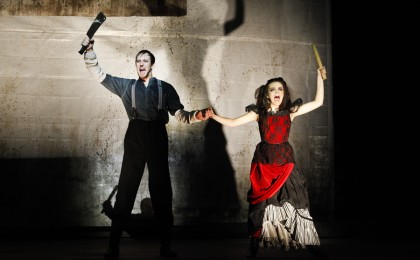 Sweeney Todd and Mrs.Lovett. (Pamela Raith Photography)