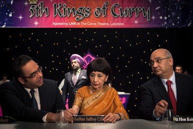 Renowned cookery author Madhur Jaffrey takes a starring role.