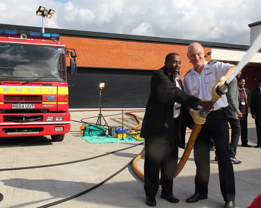 Leicestershire’s Fire Service Donate Engine to Somalia