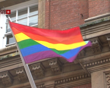 Rainbow Flag Raised in Leicester to Mark LGBT History Month