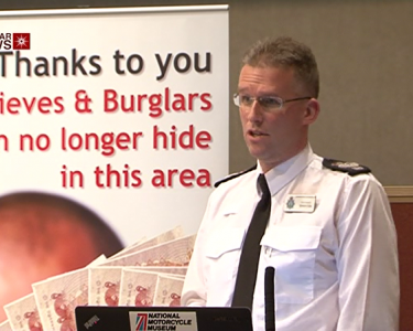Leicestershire Chief Constable Talks at Crimestoppers Conference