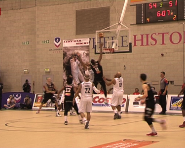 Leicester Riders Beat Eagles in First Leg of Play Off Semi Finals