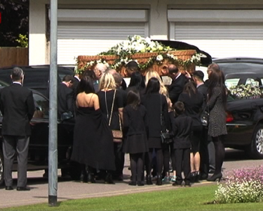 Author Sue Townsend’s Funeral in Leicester