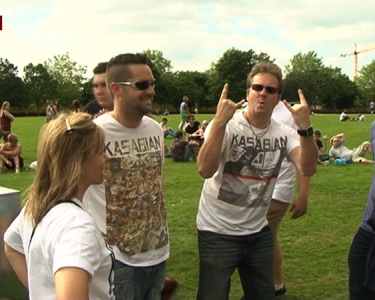 Kasabian Fans Descend on Leicester Ahead of Victoria Park Show