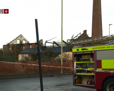 Firefighters called to Blaze at Factory in Leicester