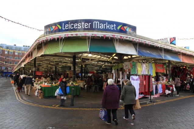 Leicester's historic Market. Credit. Pukaar News
