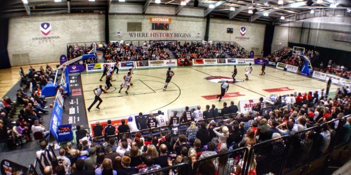 Sold out crowds have been watching the Leicester Riders at the Sir David Wallace Arena at Loughborough. Credit. Leicester Riders