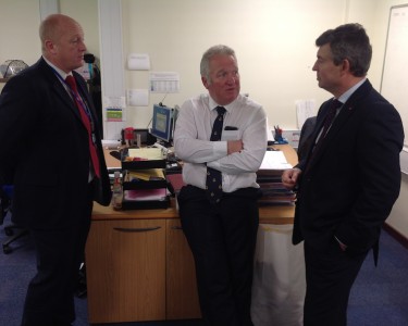 Government Minister Visits Leicestershire Police Domestic Abuse Team