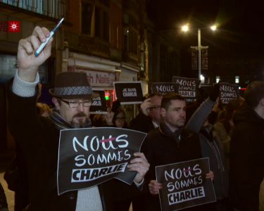 Nottingham Holds Vigil to Remember Paris Shooting Victims