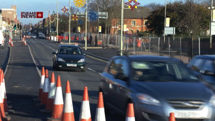 Roadworks on Leicester's Belgrave Circle nears Completion. Credit - Pukaar News