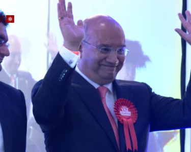 Keith Vaz Re-elected in Leicester East with 18,386 Votes