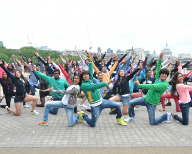 Dancers Treat Public to Energetic Bollywood Performance in Capital
