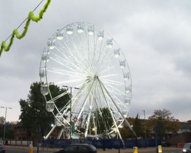 Giant Ferris Wheel Opens in Leicester for Christmas and Diwali Celebrations