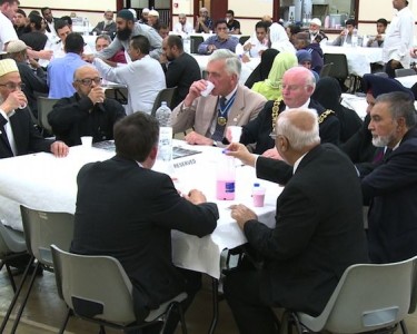 Different Faith and Community Groups Come Together to Break Fast at Ramadan