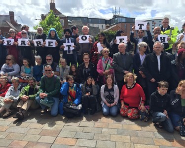 LEICESTER COMMUNITIES UNITE TO HELP FIGHT HATE CRIME