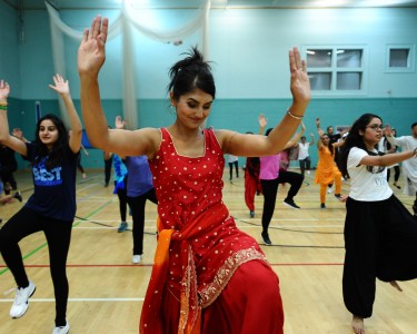 FLASH MOB FOR INDIAN CHARITY