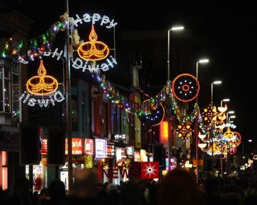 Leicester Diwali Lights Switch On