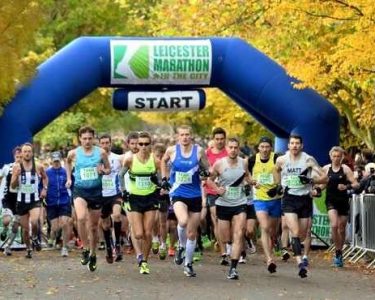 LEICESTER MARATHON TAKES TO CITY AND COUNTY STREETS