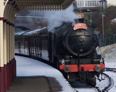 Special Santa Steam Train Trip for Children with Cancer