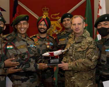 Indian Army Team Wins Gold Medal in UK