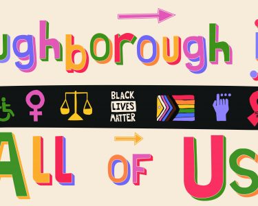 STUDENT MURALS CELEBRATE EQUALITY AND DIVERSITY IN LOUGHBOROUGH COMMUNITY