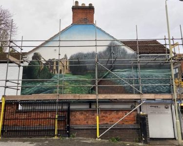 NEW MURAL IN LEICESTERSHIRE TOWN WHICH “DESERVES BETTER”