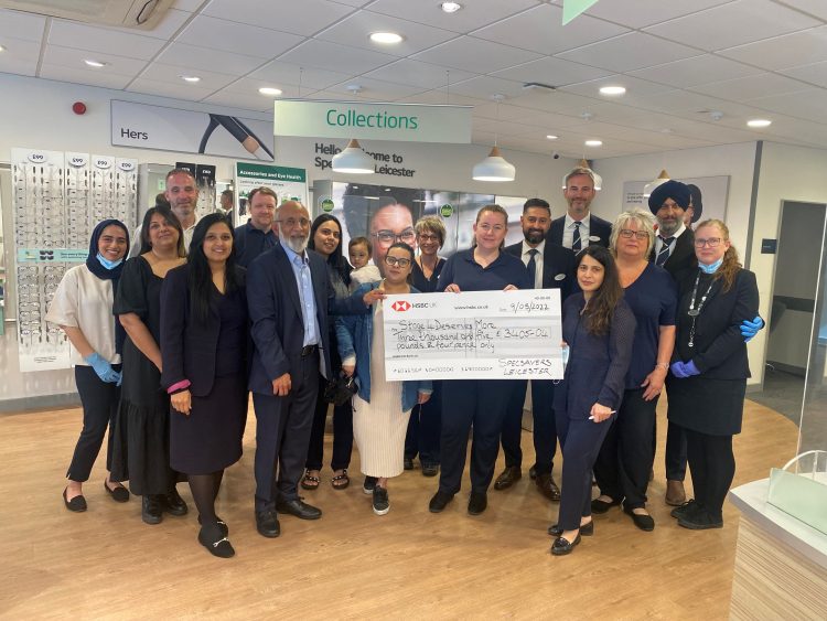 Leicester Time: LEICESTER OPTICIANS PUT BEST FEET FORWARD FOR CHARITY