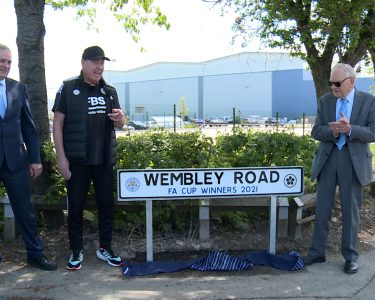 STREET NAME CELEBRATES FOXES’ WEMBLEY SUCCESS 52 YEARS ON