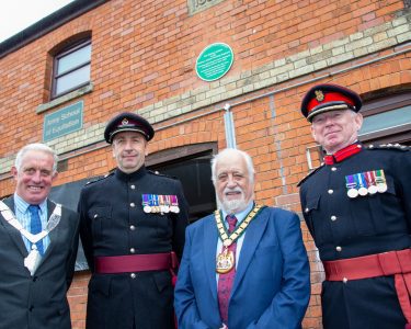 MELTON STABLES HONOURED WITH GREEN PLAQUE FOR OVER A CENTURY OF SERVICE
