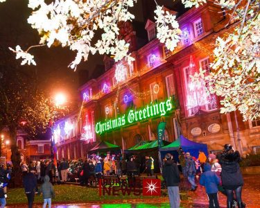 Leicester Christmas Lights Switch on 2022