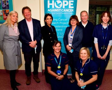 High Sheriff Visits Cancer Trials Centre Based in Leicester