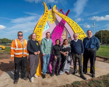Ugandan Asian Anniversary Sculpture Installed in Leicester