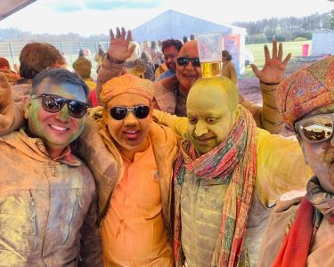 Holi celebrations in Slough are a colourful success